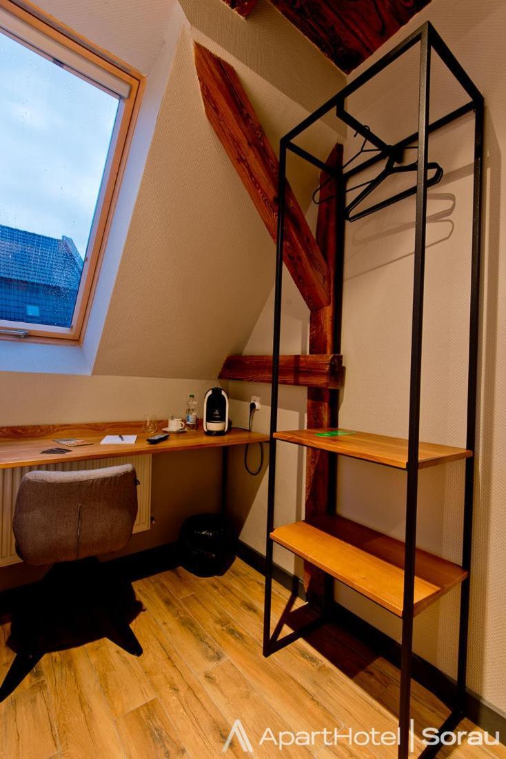 Apartsuites I Sorau Жари Екстер'єр фото A room at the hotel