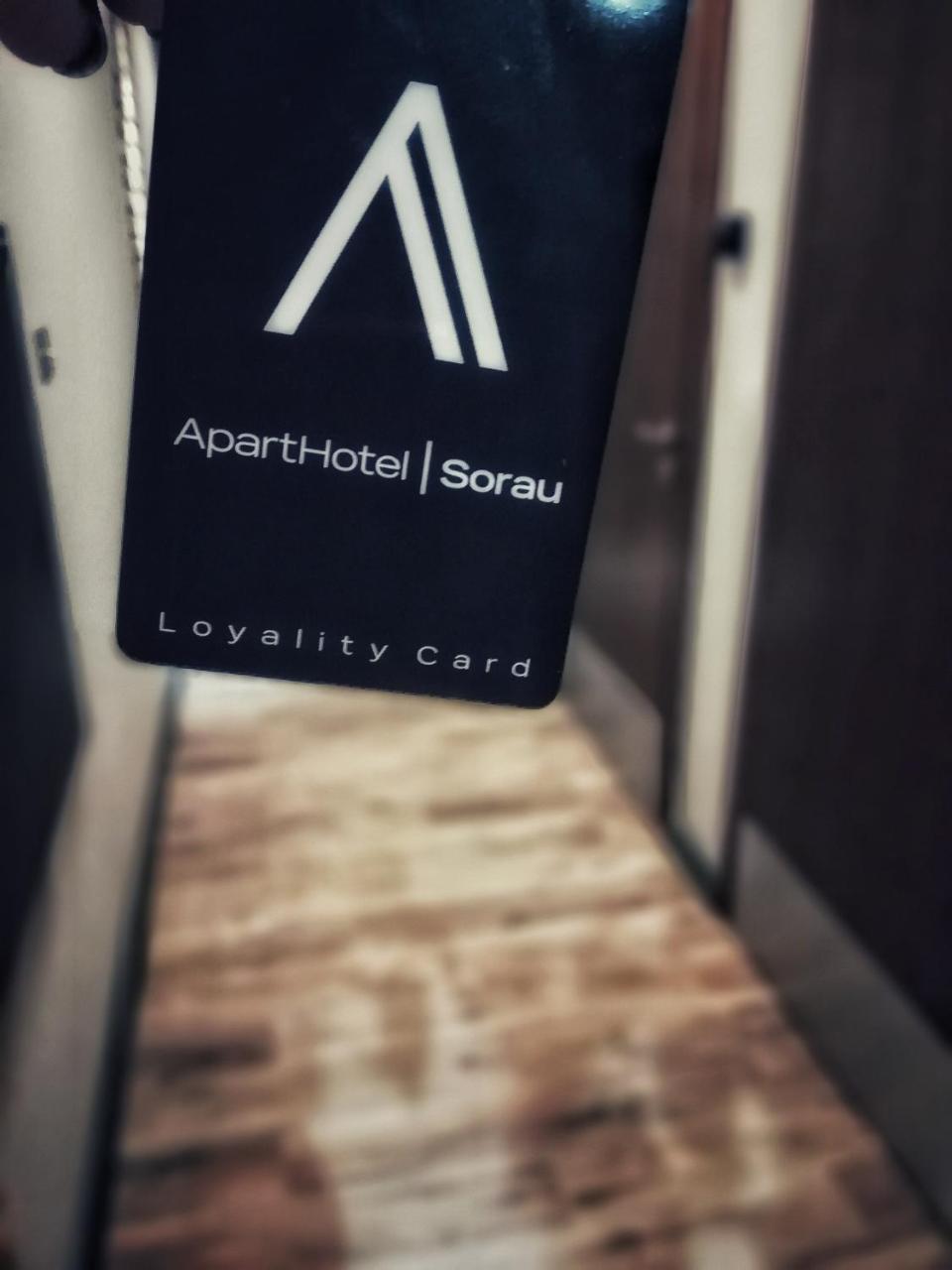 Apartsuites I Sorau Жари Екстер'єр фото A loyalty card