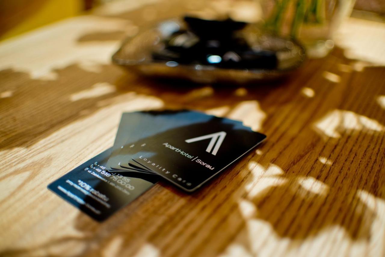 Apartsuites I Sorau Жари Екстер'єр фото A business card